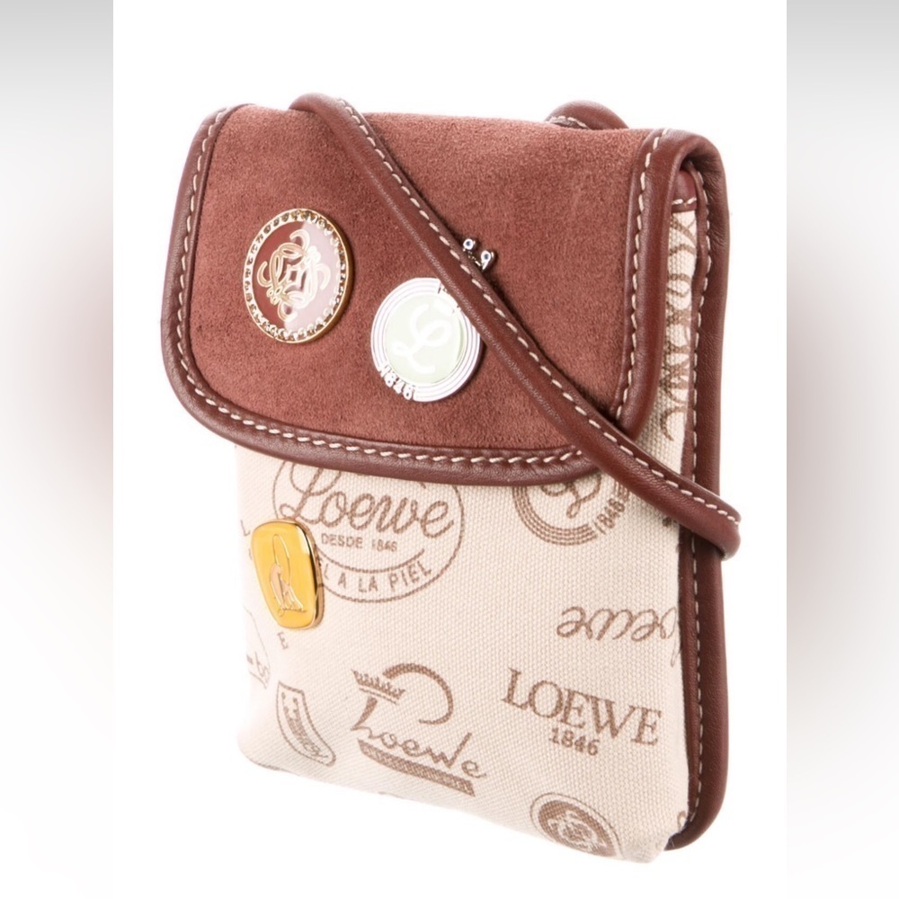 Loewe 160th Anniversary Crossbody Bag Neutrals Crossbody Bags, pre loved good c. - Picture 4 of 16